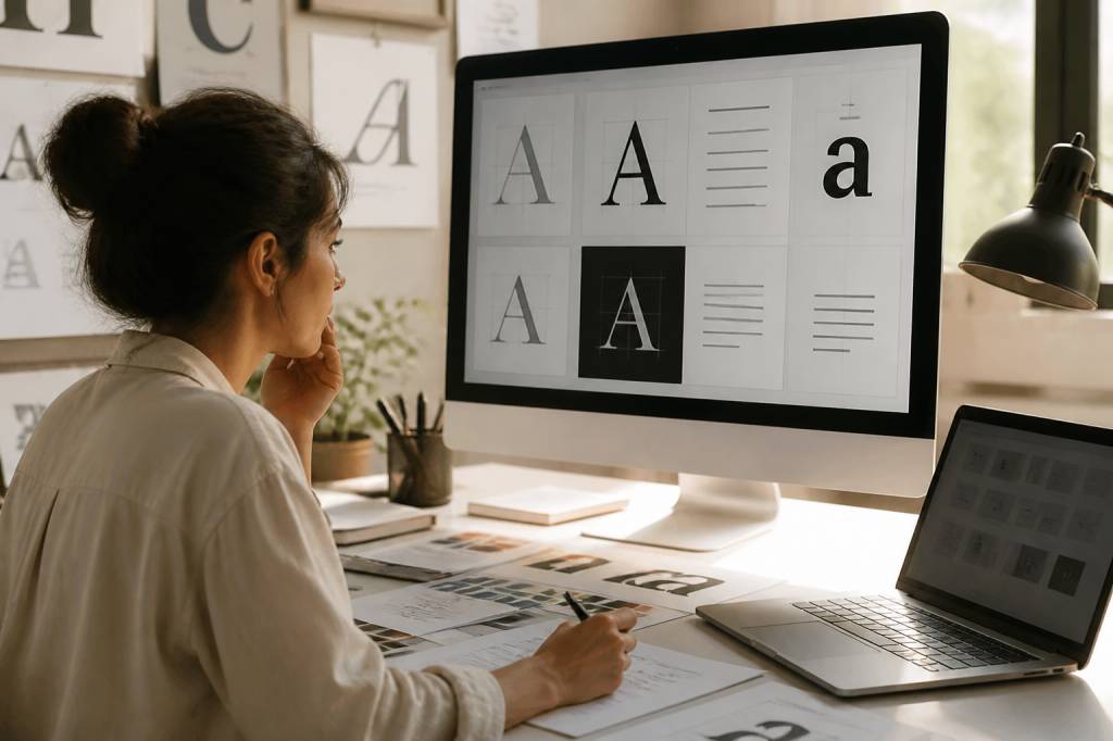 Typographie web : choisir les bonnes polices pour un site performant